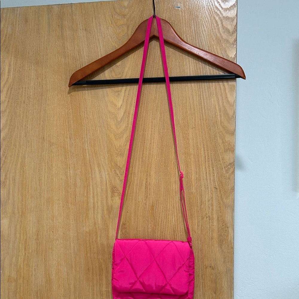 Vera Bradley Pink Quilted Crossbody Bag - Women's Shoulder Bag